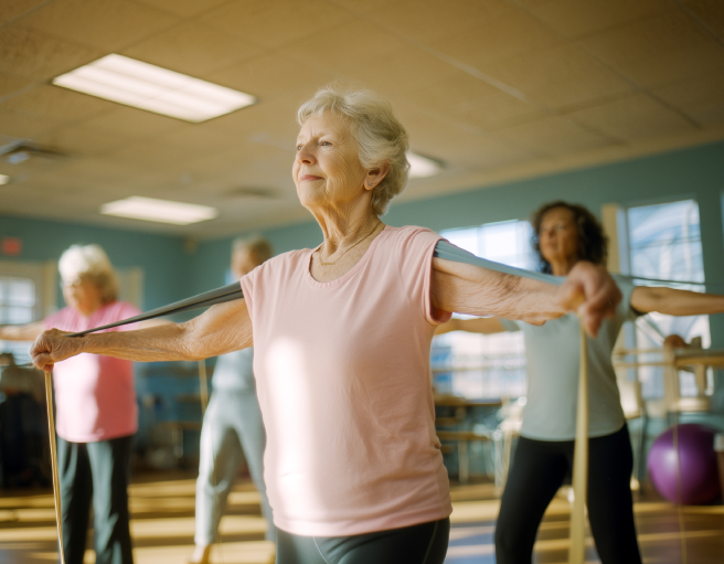 Clases de fuerza y mantenimiento para mayores de 65 años en Barakaldo